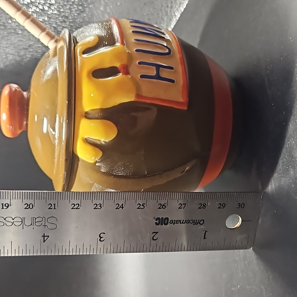 Rare Winnie the Pooh’s Hunny Pot by Disney - Made For Storing & Serving Honey - Picture 9 of 11